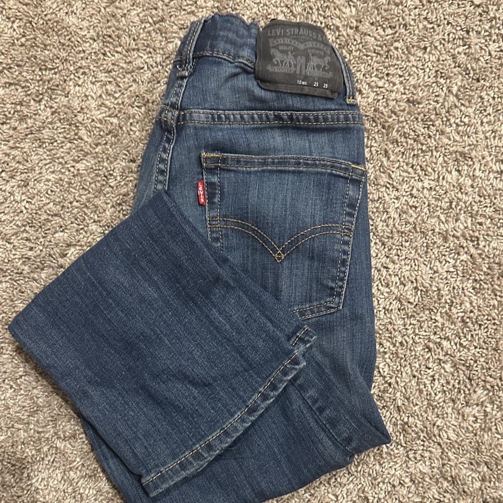 Levi's Dark Blue Denim Jeans
